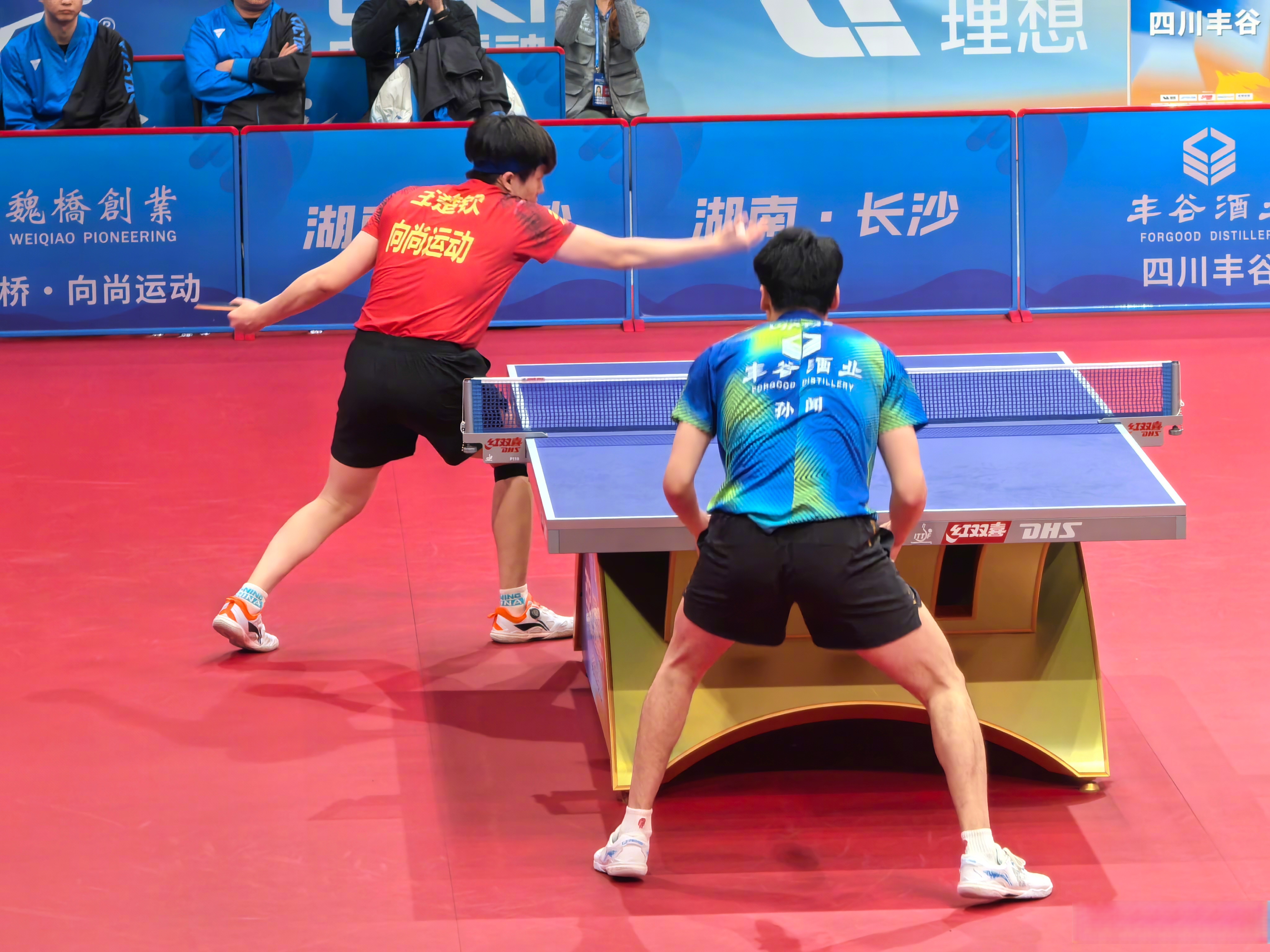 中国乒乓球队逆转德国乒乓球队，王皓一己之力扛起全队