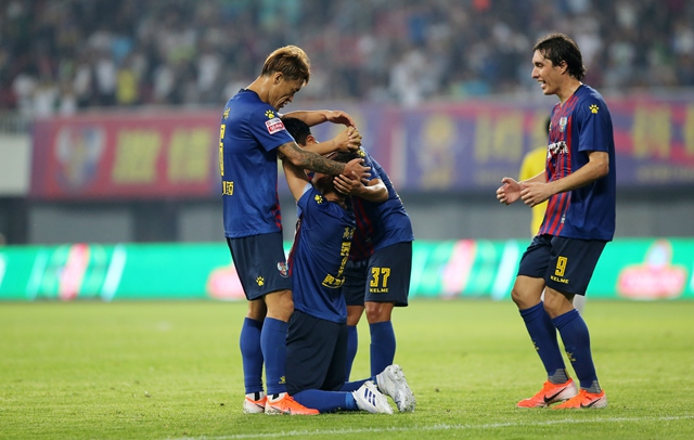 青岛黄海交战沈阳队，取得胜利