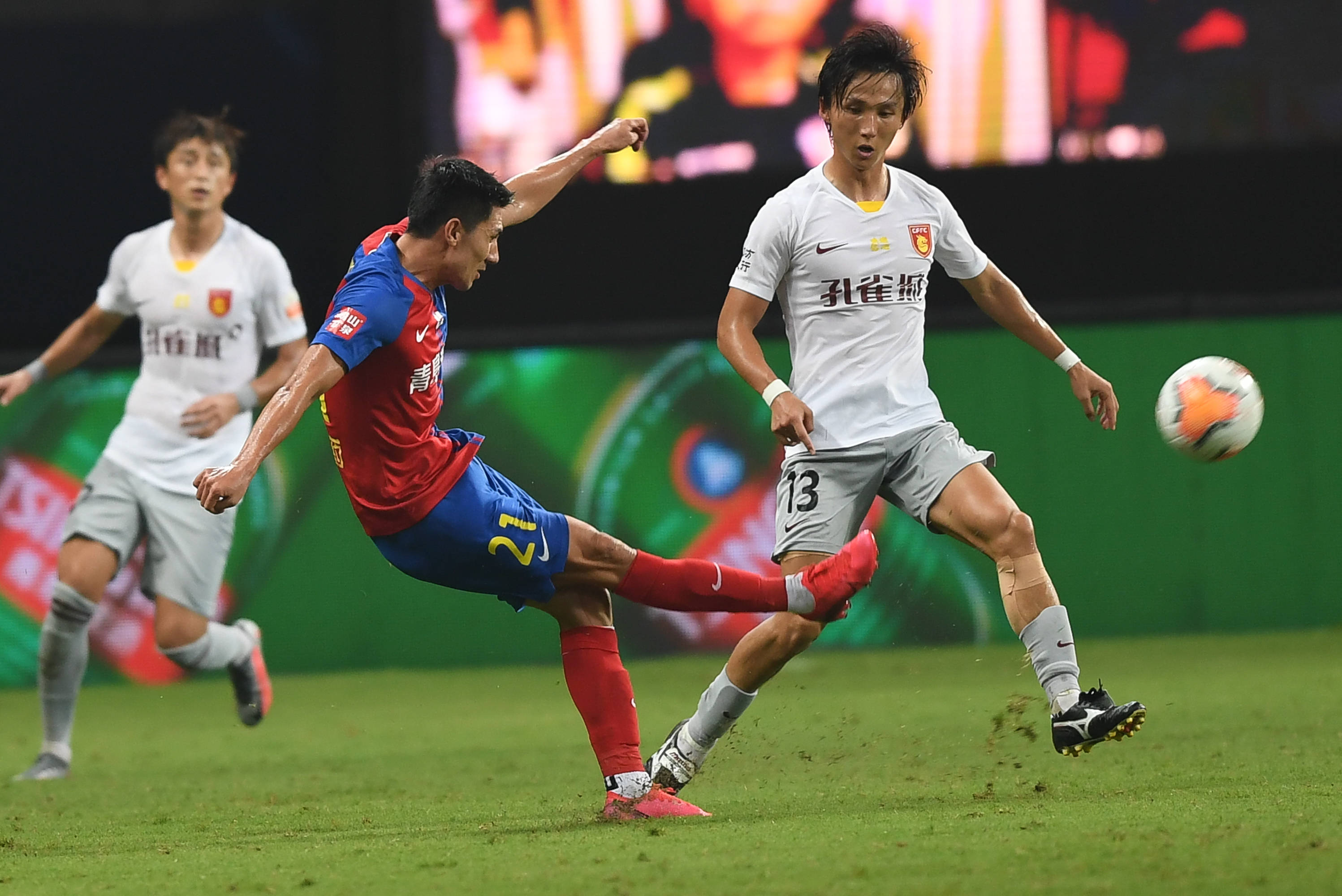 青岛黄海交战沈阳队，取得胜利