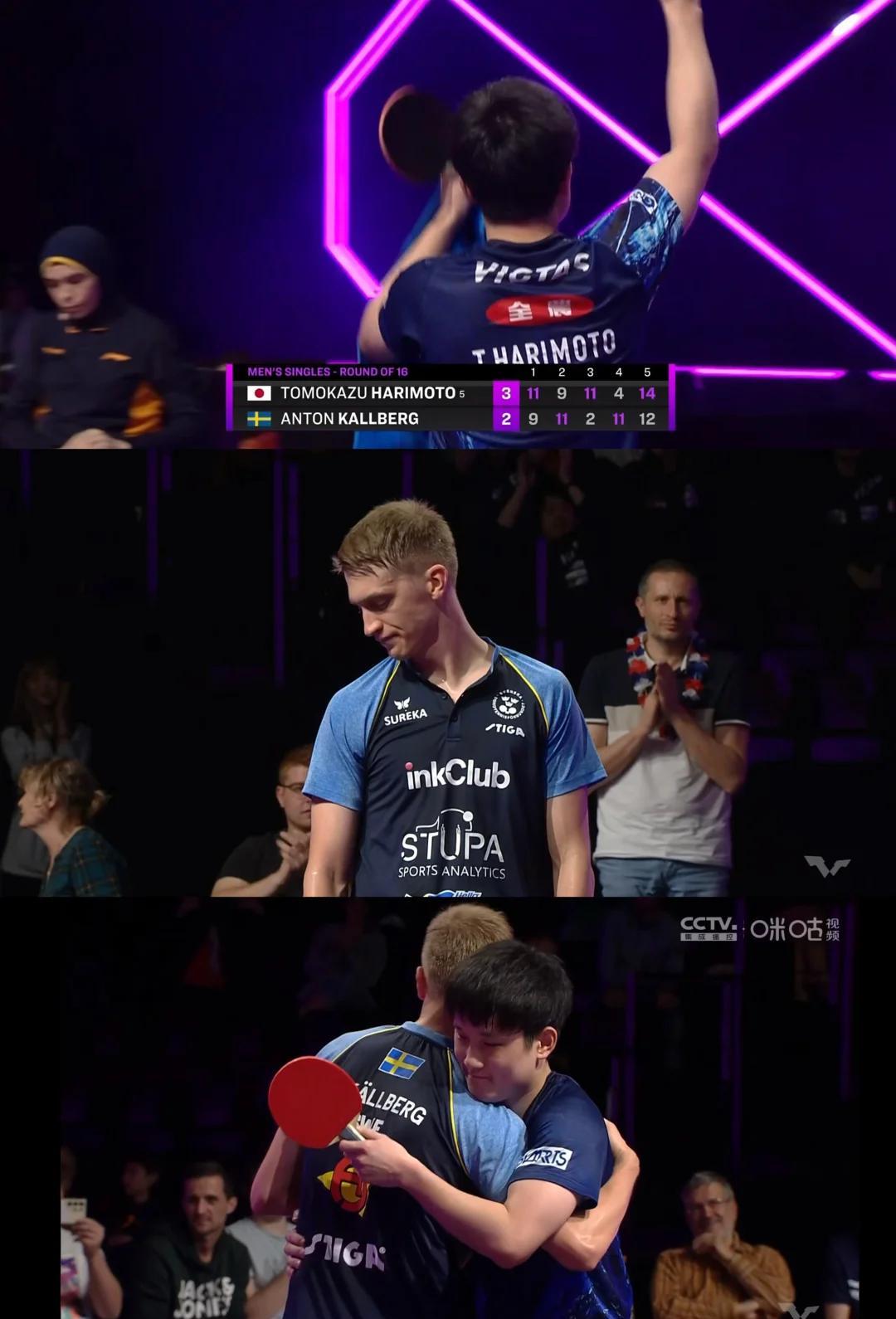 德国队碾压波兰队，张本智和状态火热